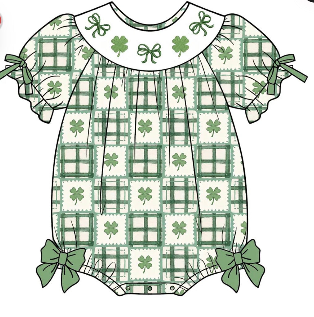 PO- SMOCKED ST. PATRICK PATCHWORK