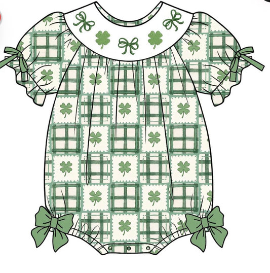PO- SMOCKED ST. PATRICK PATCHWORK