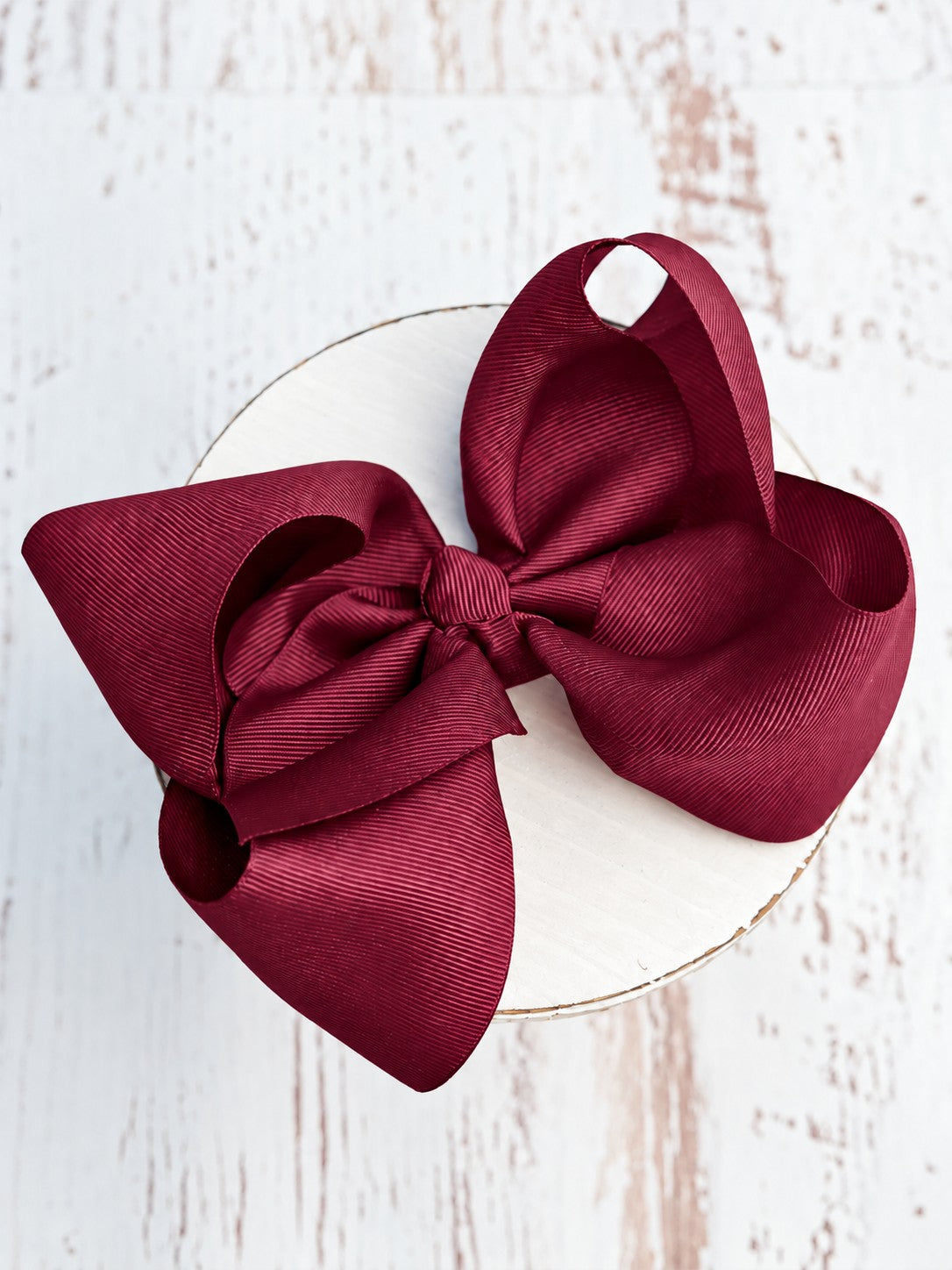 6.5" Texas Size Grosgrain Hair Bow | Alligator or French Clip