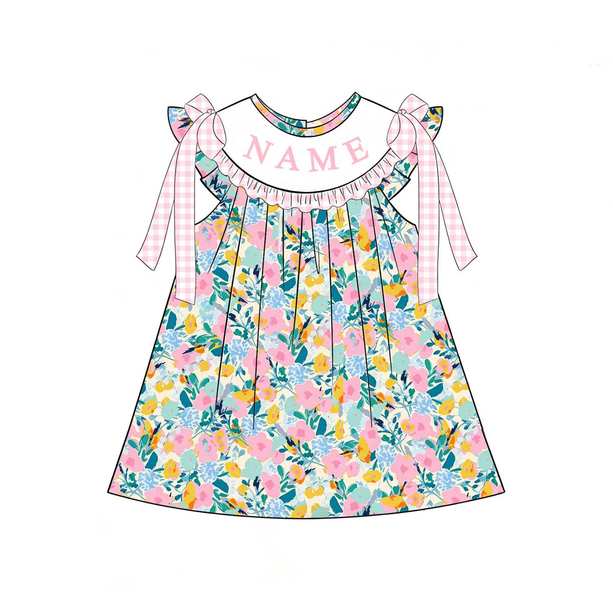 PO- CUSTOM Little Miss Blossom Dress