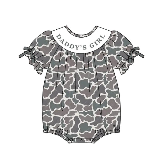 PO- Daddy's girl camo bubble