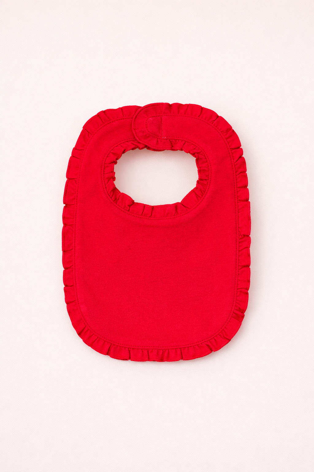 Ruffle Baby Bib – Cotton & Chenille Boutique Blank | 7 Colors | Embroidery & Monogram Ready