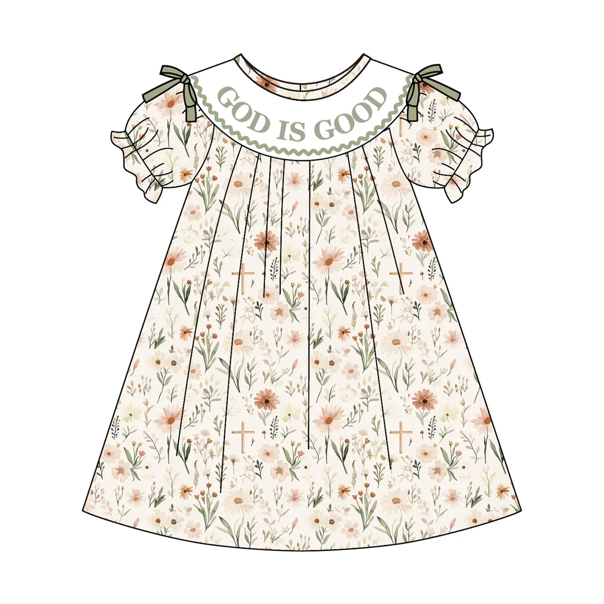 PO- God Is Good Dress
