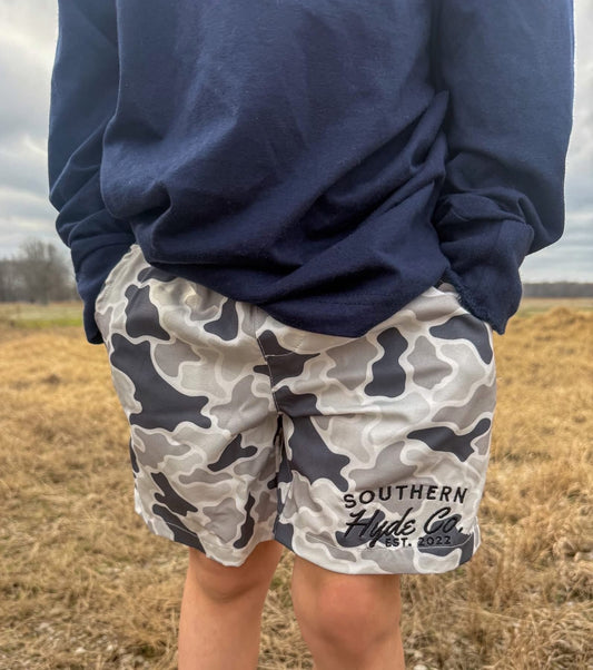 Southern Hyde Gray Camo Shorts