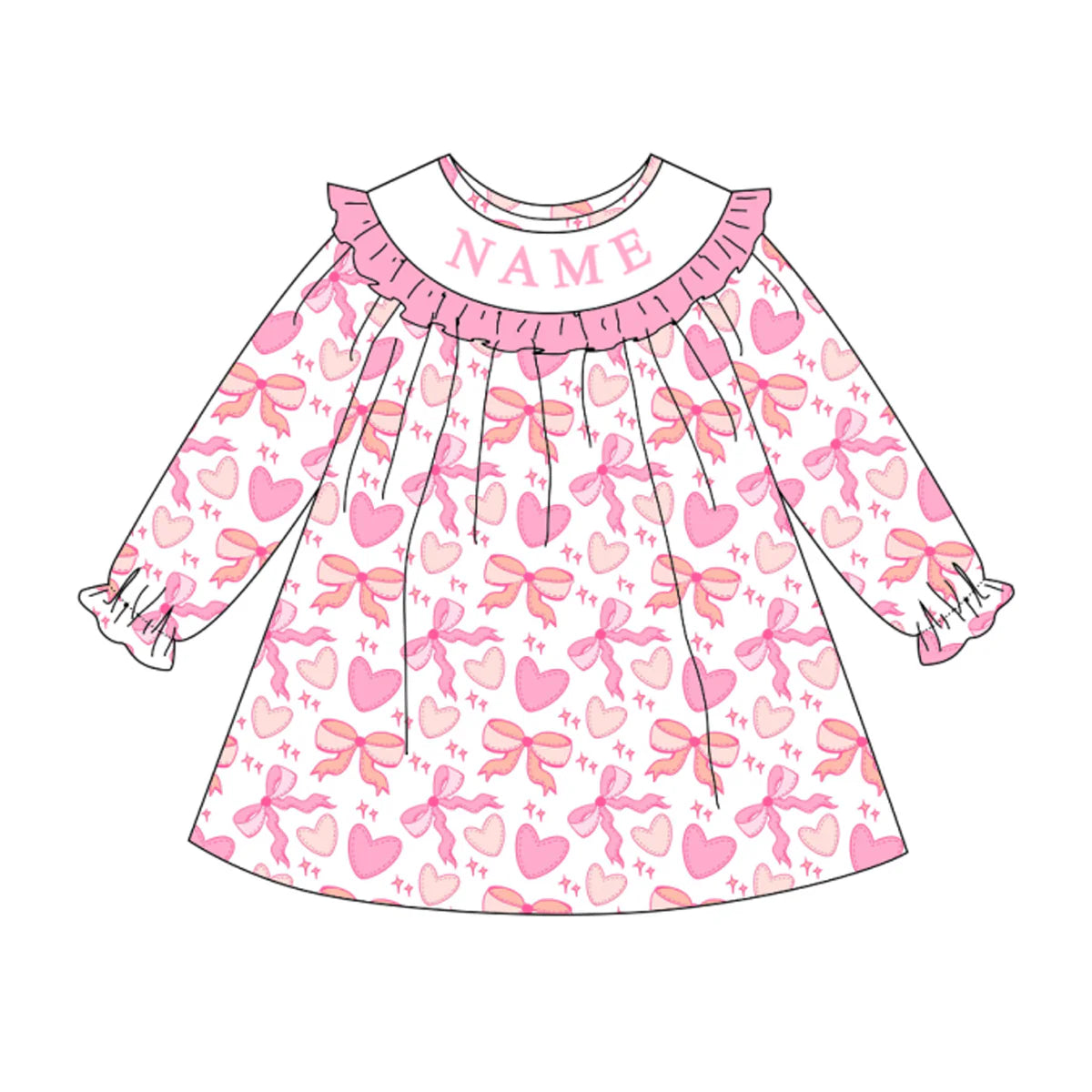 PO- CUSTOM Pink Promise Dress