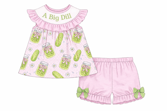 PO- A BIG DILL SHORTS SET