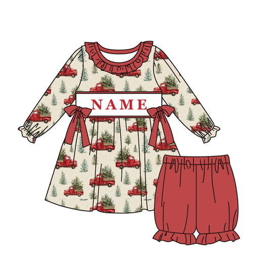 PO- CUSTOM Country Christmas Charm Bloomer Set
