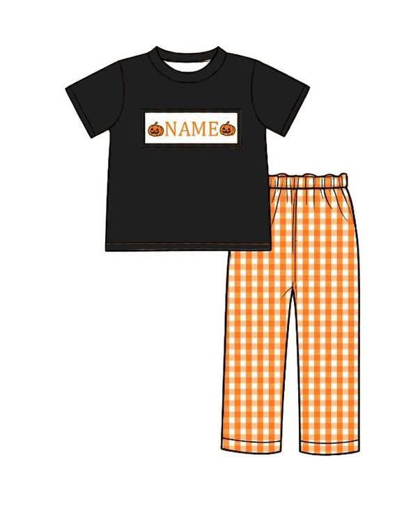PO- CUSTOM Halloween Boys Pants Set