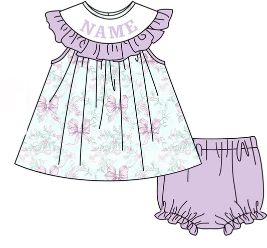 PO- CUSTOM Violet Grace Bloomer set