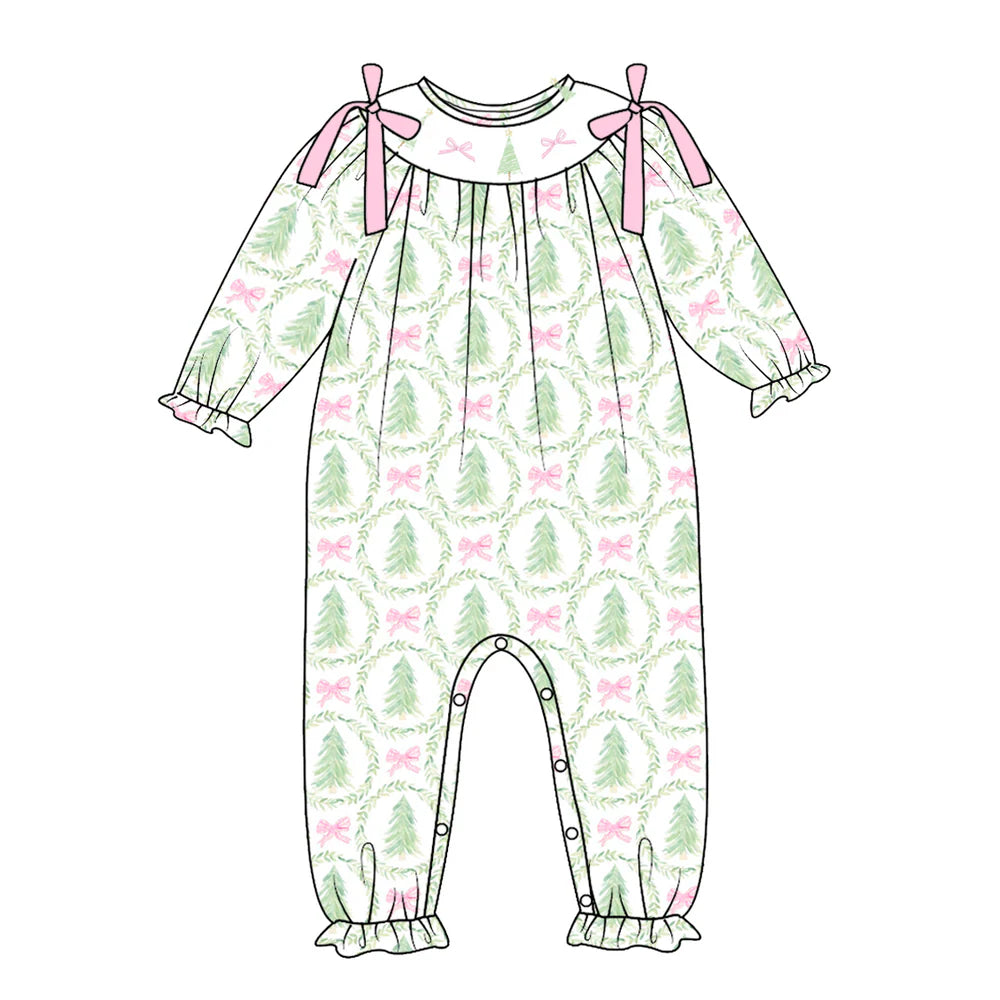 PO- Blush Evergreen Romper