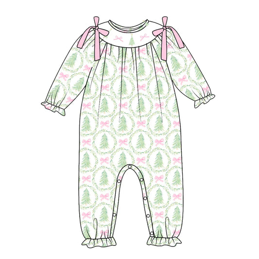 PO- Blush Evergreen Romper