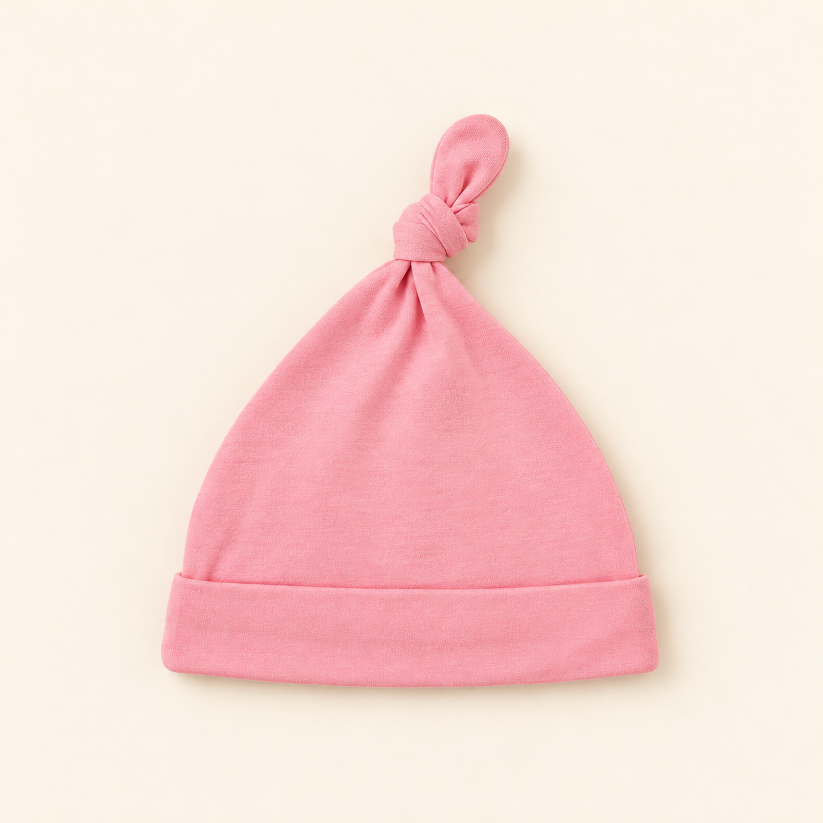 Baby Knot Hat – 100% Cotton Blank | 11 Colors | Embroidery & Monogram Ready | Newborn–3M