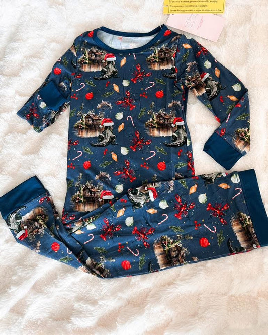 Christmas on the Bayou Bamboo set