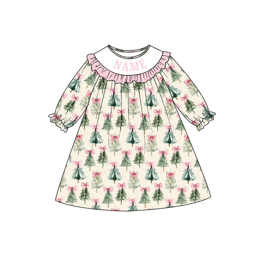 PO- CUSTOM Blush Christmas Tree Dress