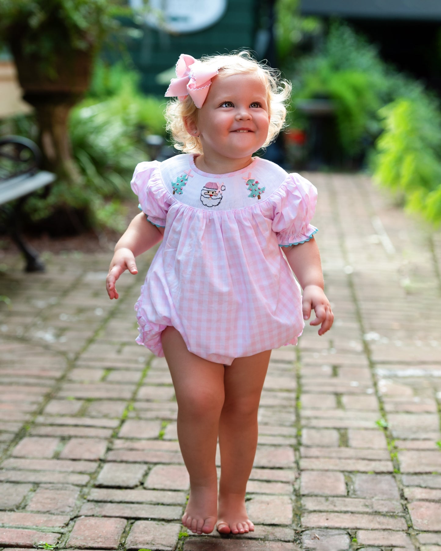 Smocked Christmas Bubble*