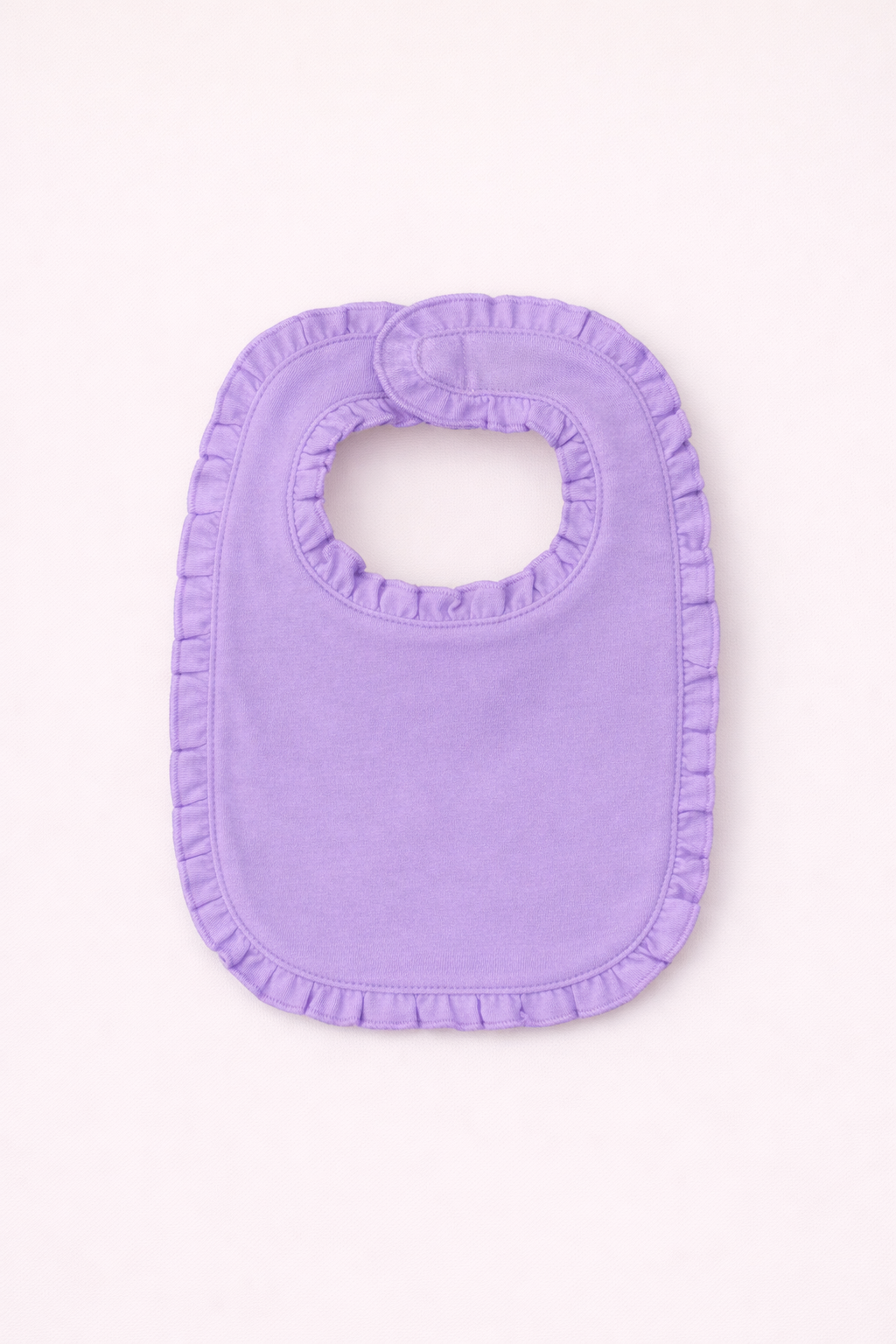 Ruffle Baby Bib – Cotton & Chenille Boutique Blank | 7 Colors | Embroidery & Monogram Ready