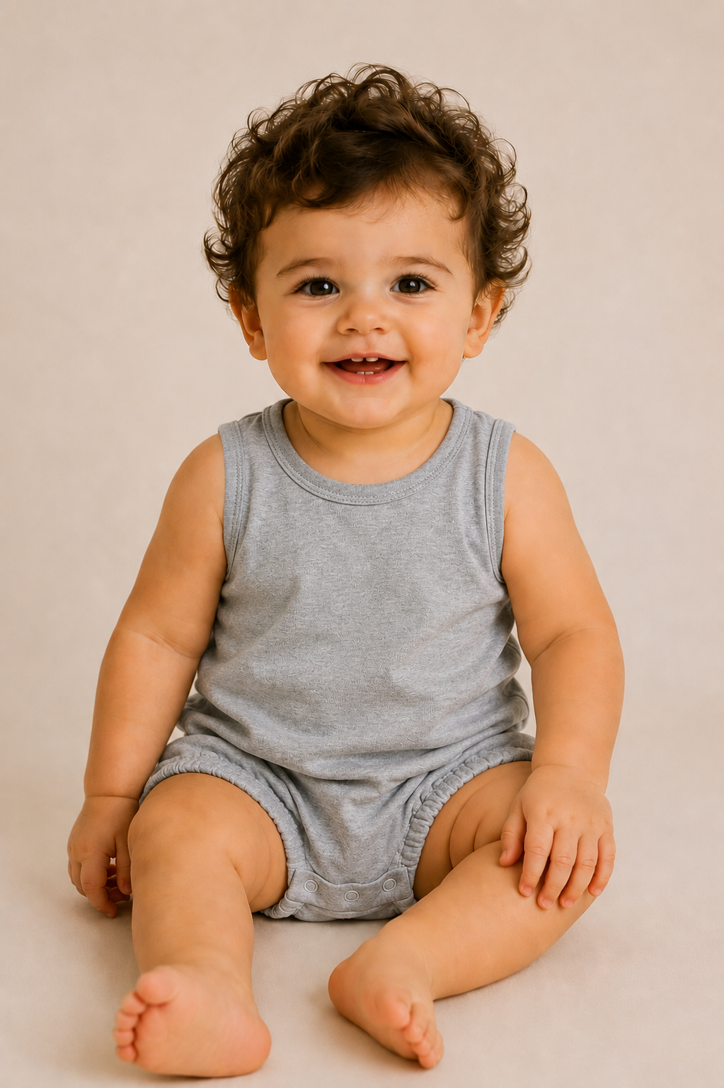 Unisex Baby Bubble Bodysuit – Cotton Blank for Embroidery & Boutique │ 4 Colors │ 3-6M–2T