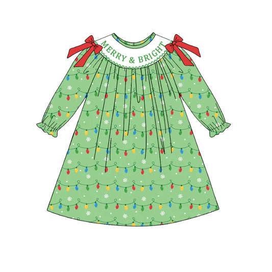 PO- Green Merry & Bright Dress