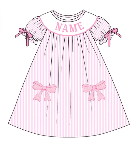 PO- CUSTOM Blushing Bows Dress