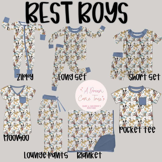 PO- DCT BEST BOYS SHORTS SET