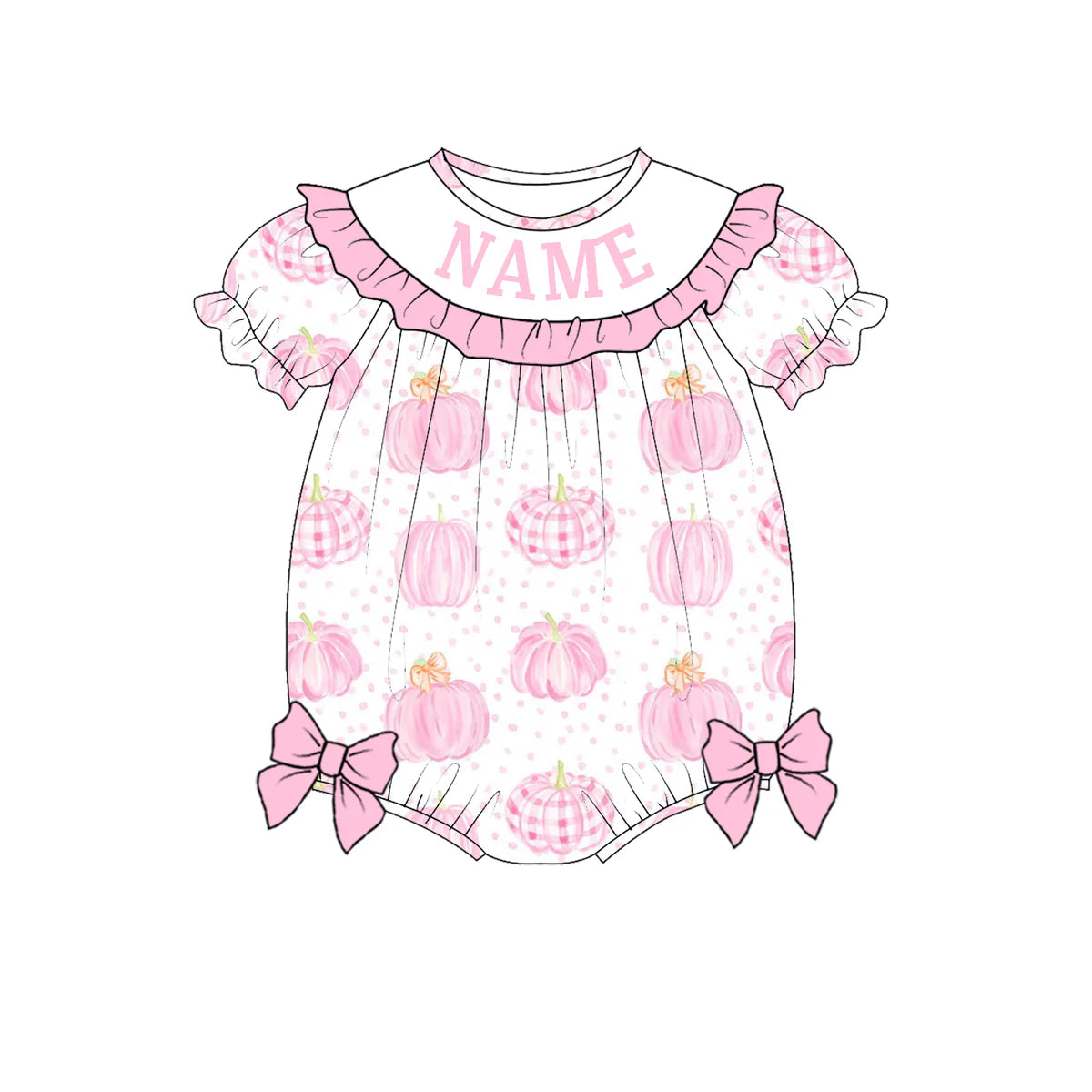 PO- CUSTOM Pink Pumpkin Bubble
