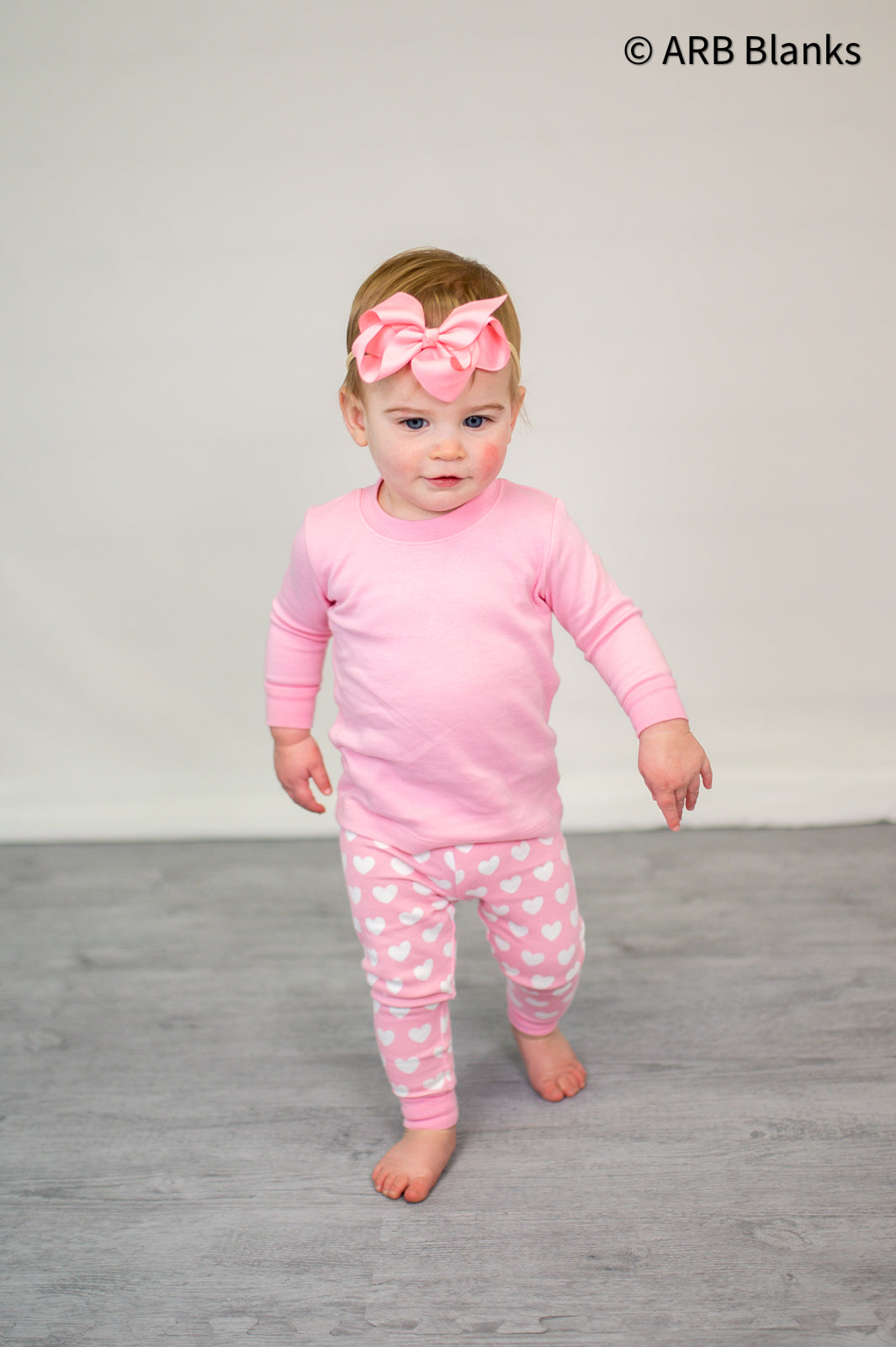 Valentine's Heart Kids Pajamas