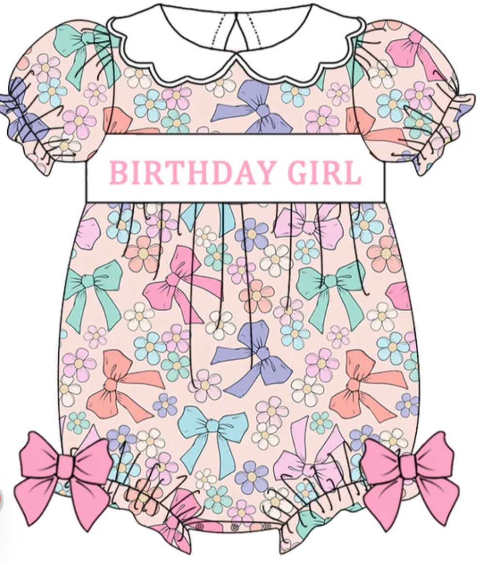 Darling Bow Birthday Bubble