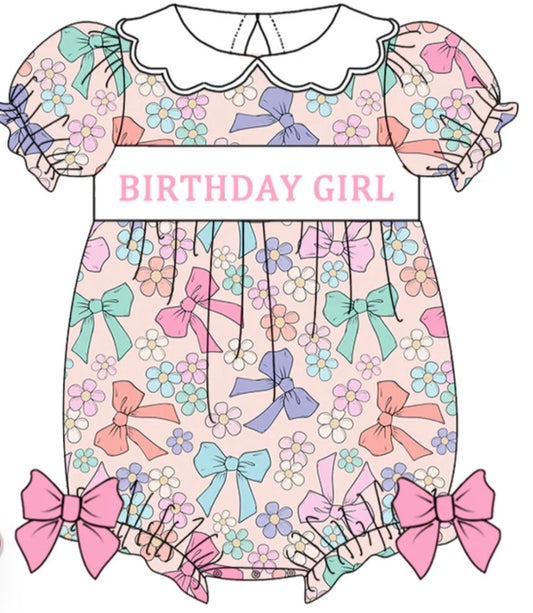 Darling Bow Birthday Bubble