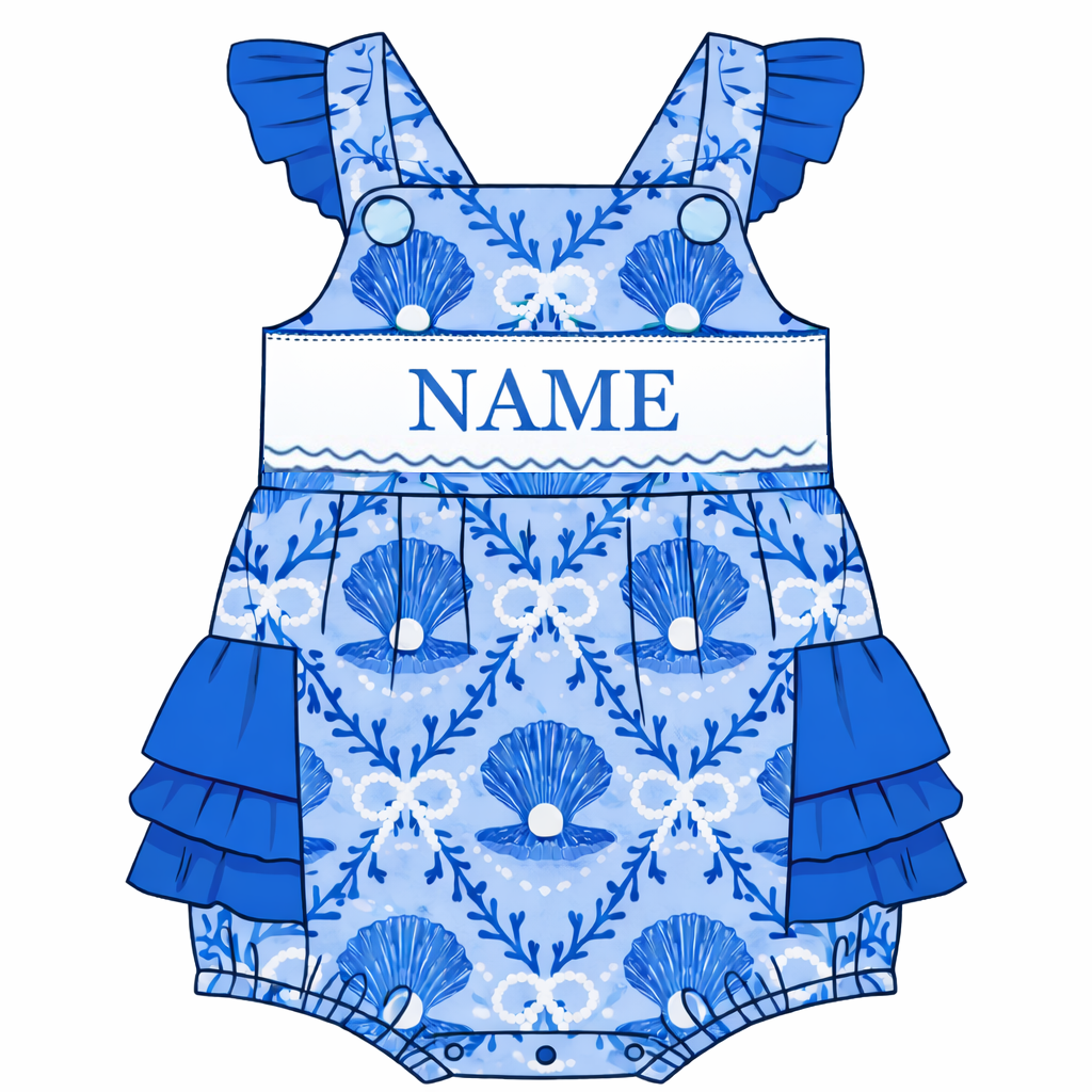 PO- CUSTOM Ocean Belle Ruffle Bubble