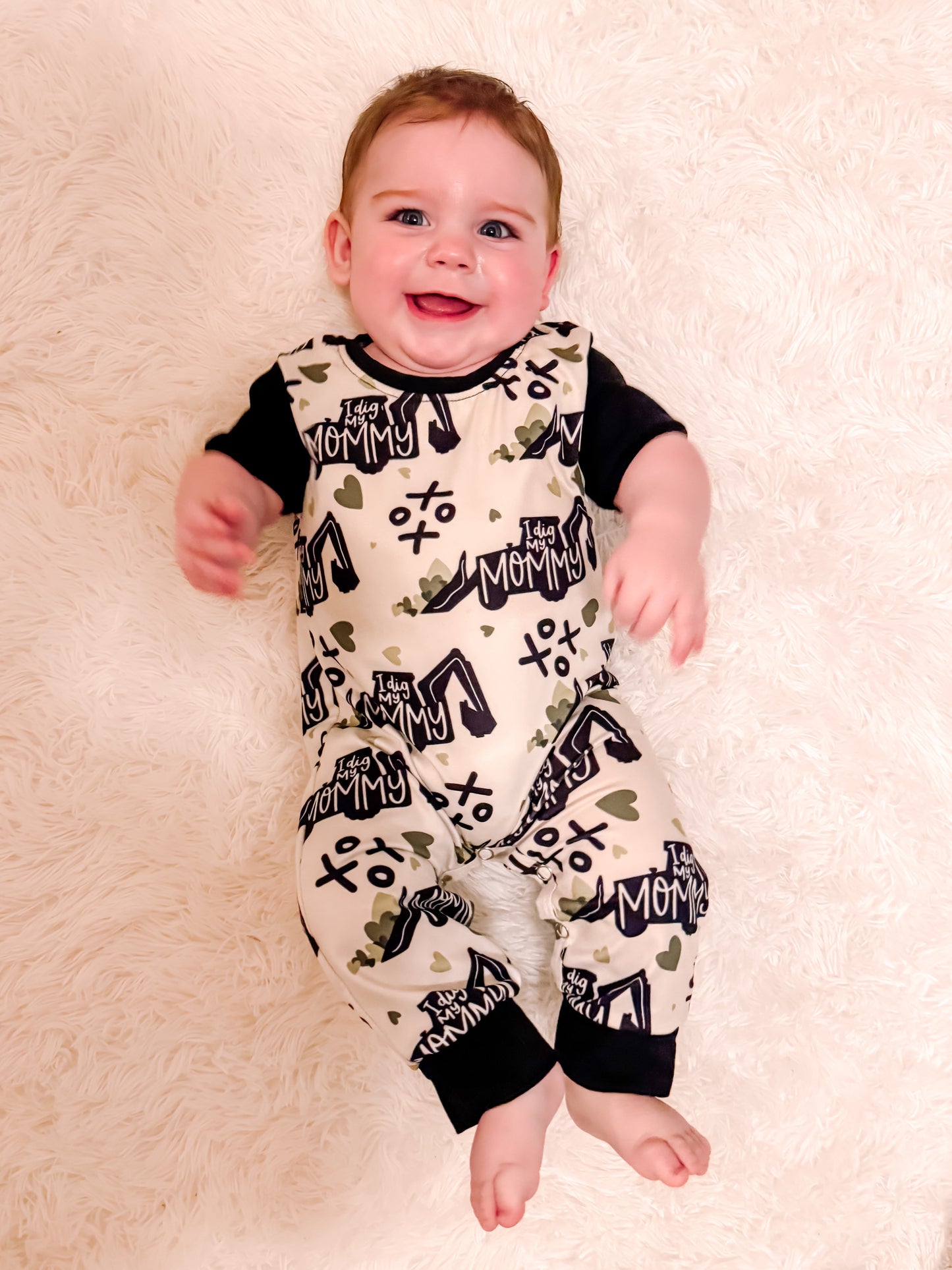 I dig my mommy boy romper