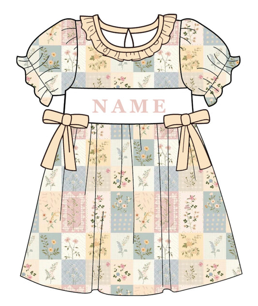 PO- CUSTOM Patchwork Dress
