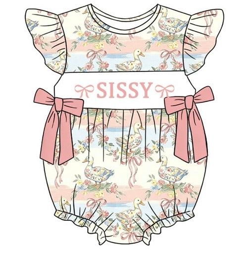 PO- Blushing Duckling "Sissy" Bubble