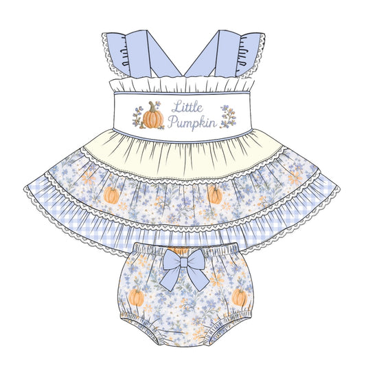 PO- Little Pumpkin Bloomer Set