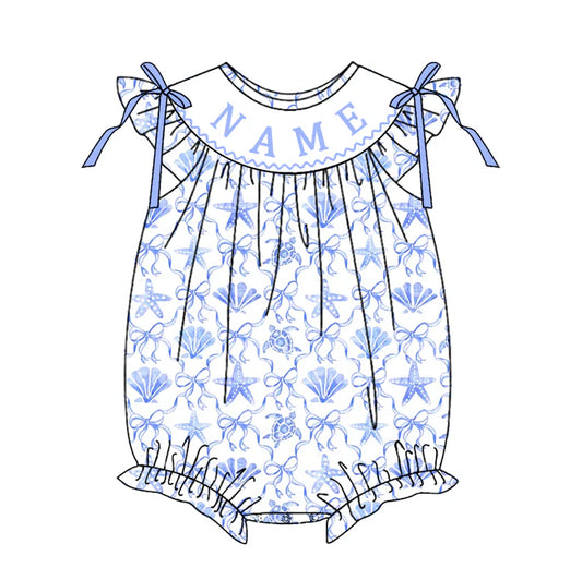 PO- CUSTOM Seaside Sweetheart "Beach Babe" Bubble