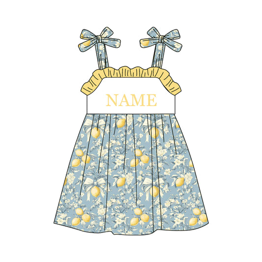 PO- CUSTOM Lemon Blossom Belle Dress