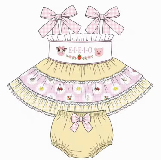 PO- E-I-E-I-O Bloomer Set