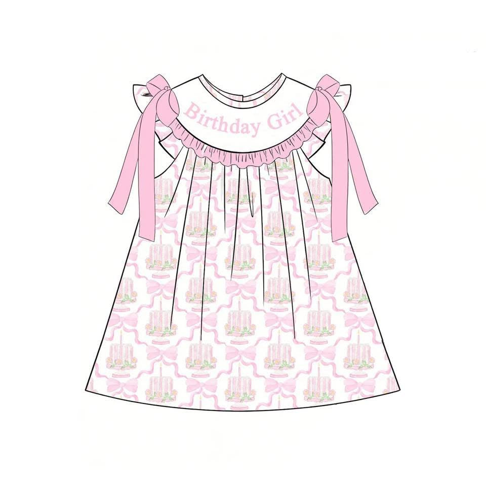 PO- CUSTOM Birthday Bow Beauty Dress