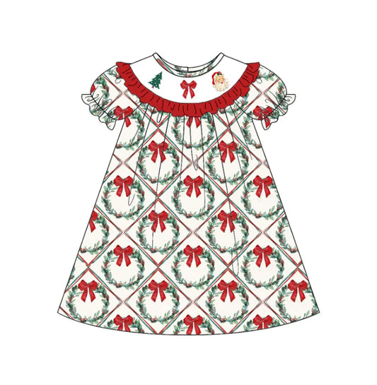 PO- CUSTOM Merry Little Wreath Dress