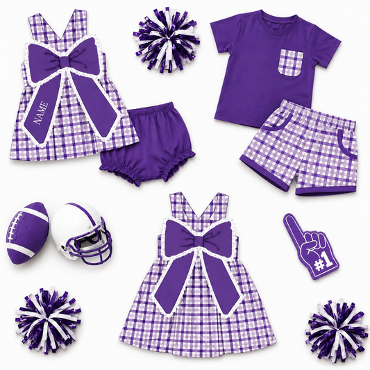 PO- Purple & White Team Sets