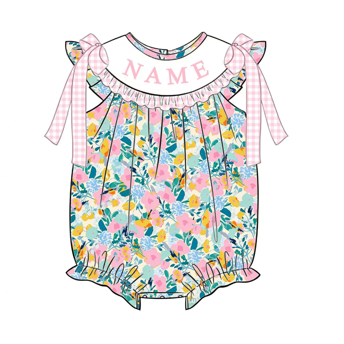 PO- CUSTOM Little Miss Blossom Bubble