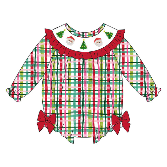 PO- Santa's Sweet Plaid Bubble
