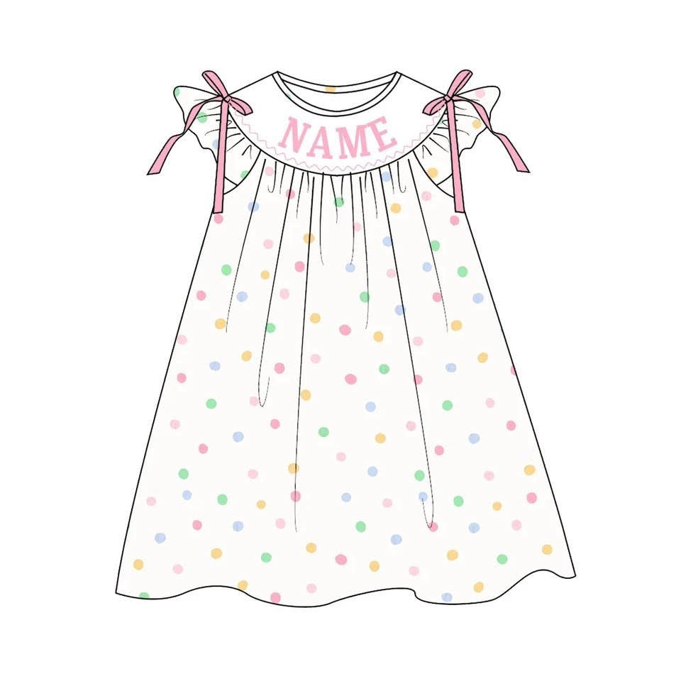 PO- CUSTOM Polka Dot Dress