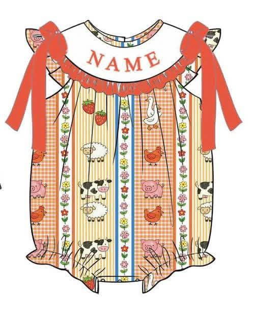 PO- CUSTOM Little Farmhouse Darling bubble