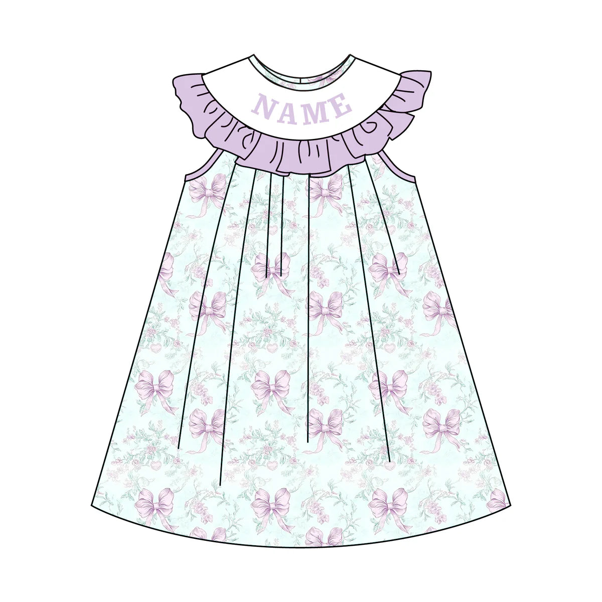 PO- CUSTOM Violet Grace Dress