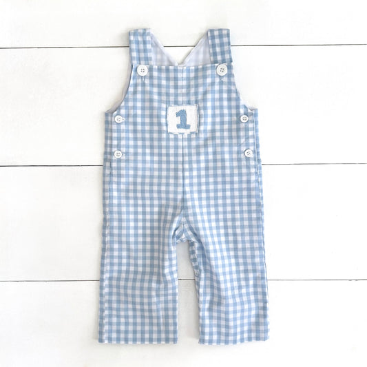 Boys Smocked First Birthday Jon Jon