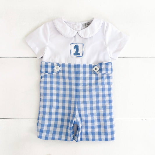 COLLARED FIRST BIRTHDAY JON JON