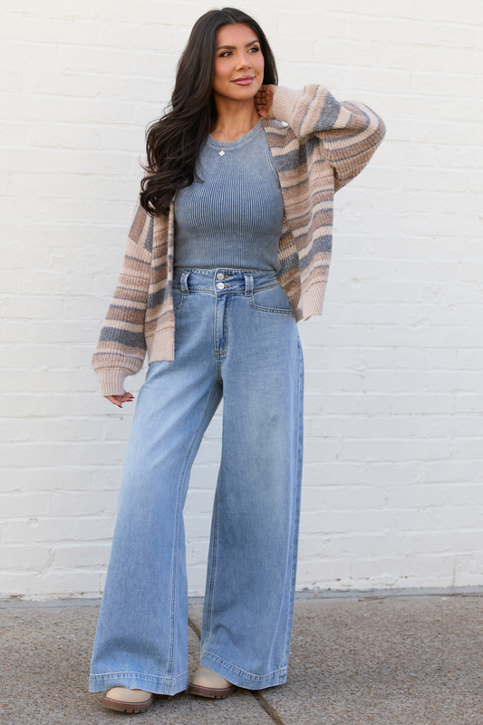 Desiree High Rise Wide Leg Jeans FINAL SALE