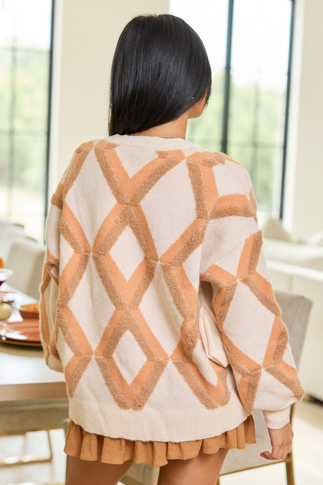 Desert Dreamer Multi Print Crew Neck Sweater