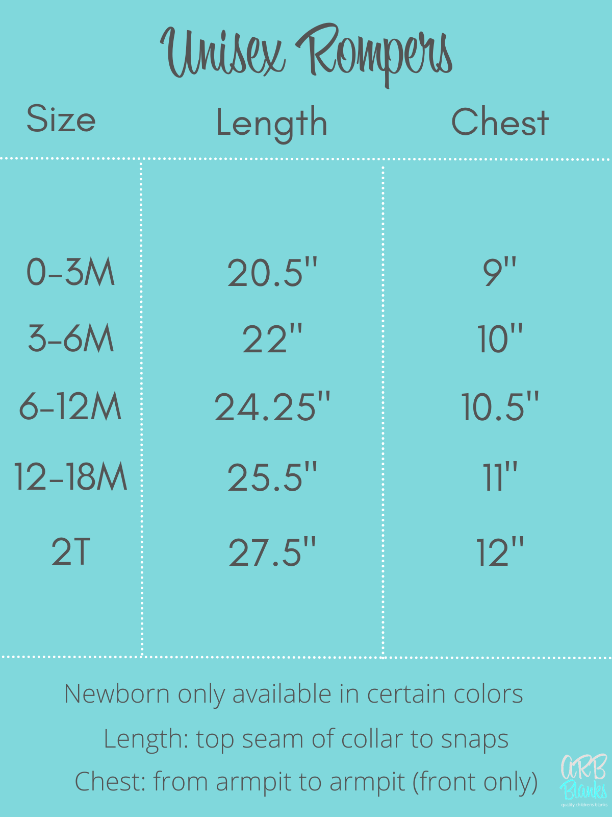 Unisex Long Sleeve Romper – Cotton Blank for Embroidery & Boutique | 6 Colors | 0-3M–2T