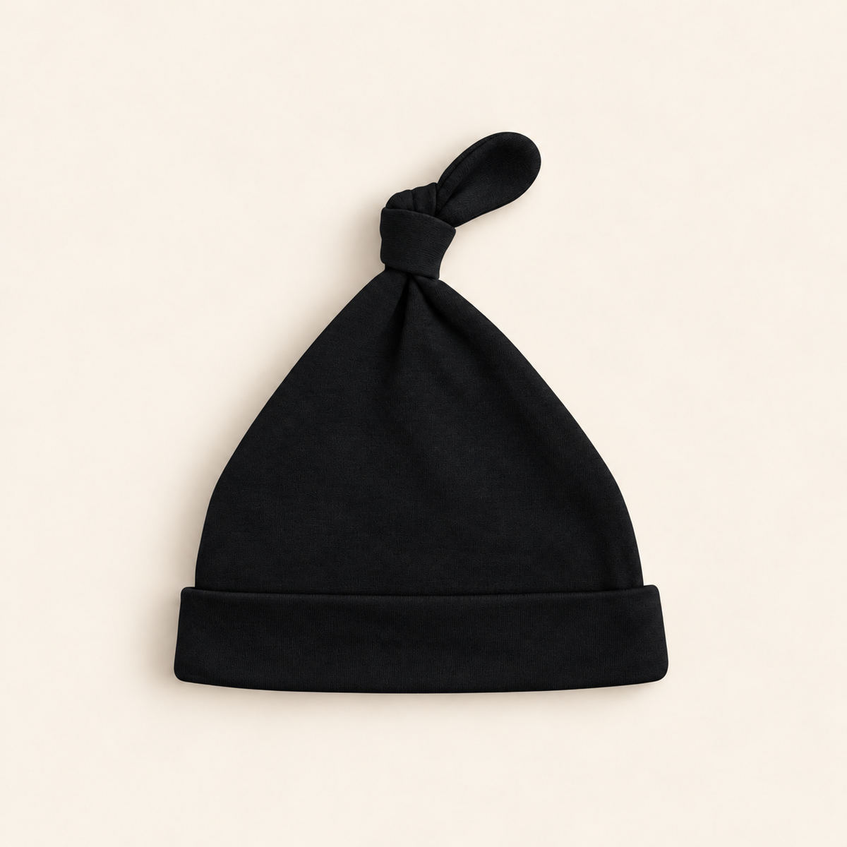 Baby Knot Hat – 100% Cotton Blank | 11 Colors | Embroidery & Monogram Ready | Newborn–3M
